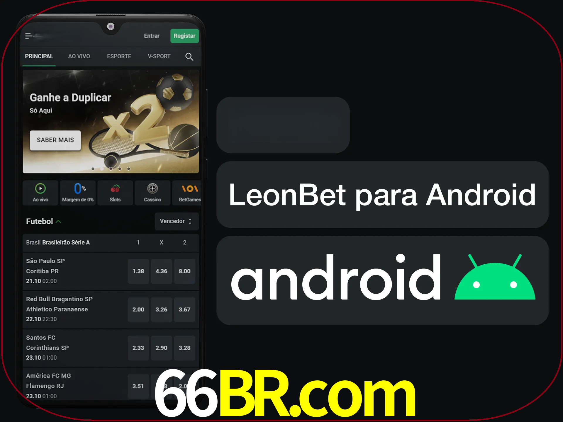 Adquira sua versão poket de LeonBet.